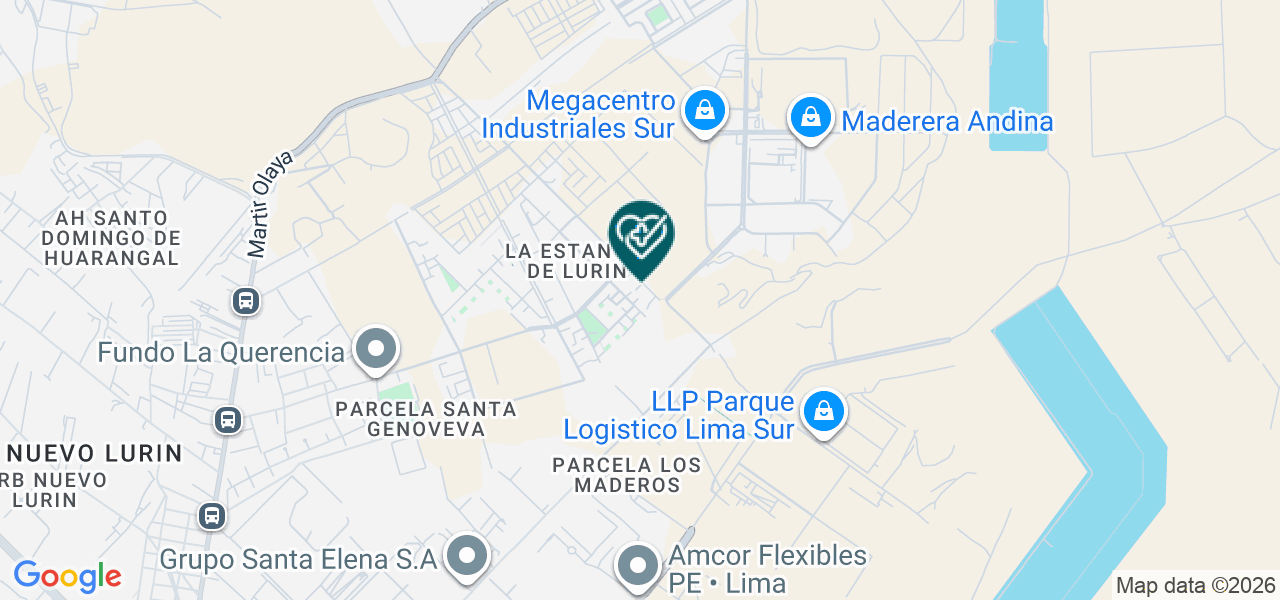 Mapa de Consultorio Odontologico Santa Martha SRL