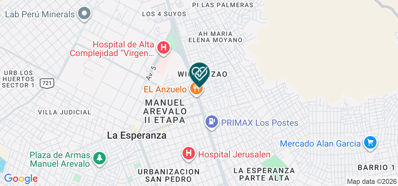 Mapa de Santa Rosa