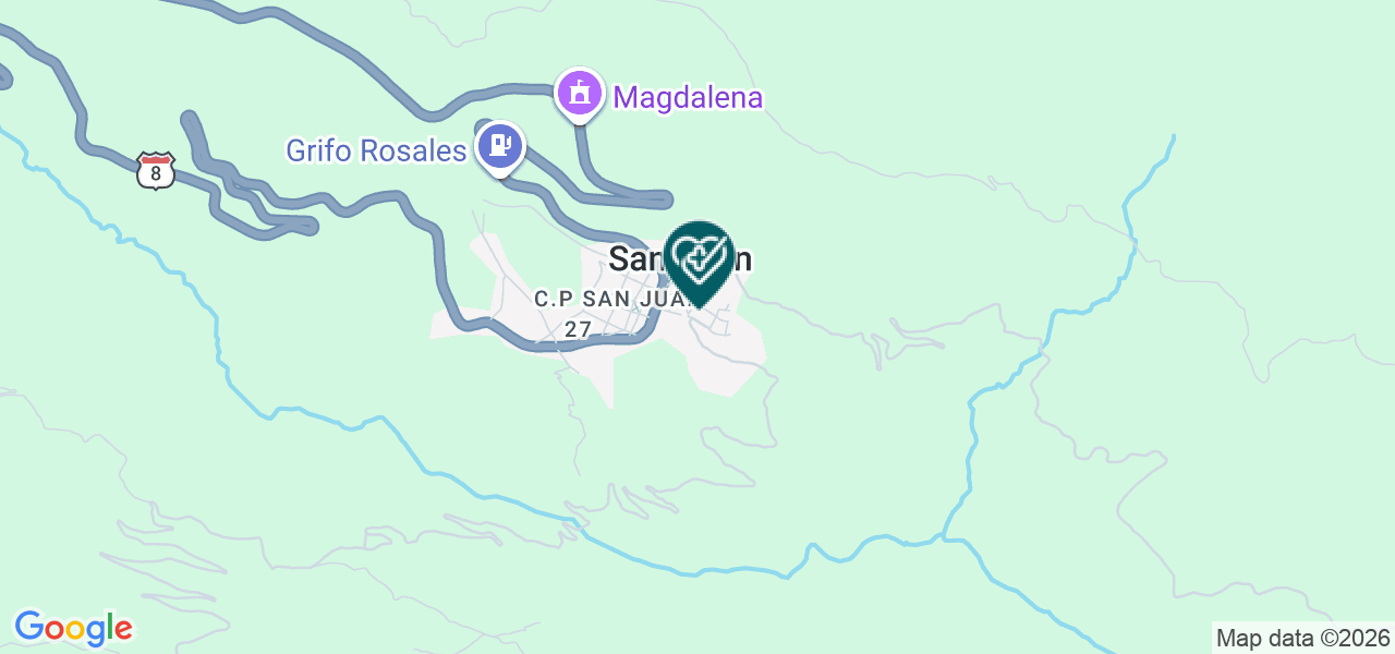 Mapa de Centro Medico San Juan