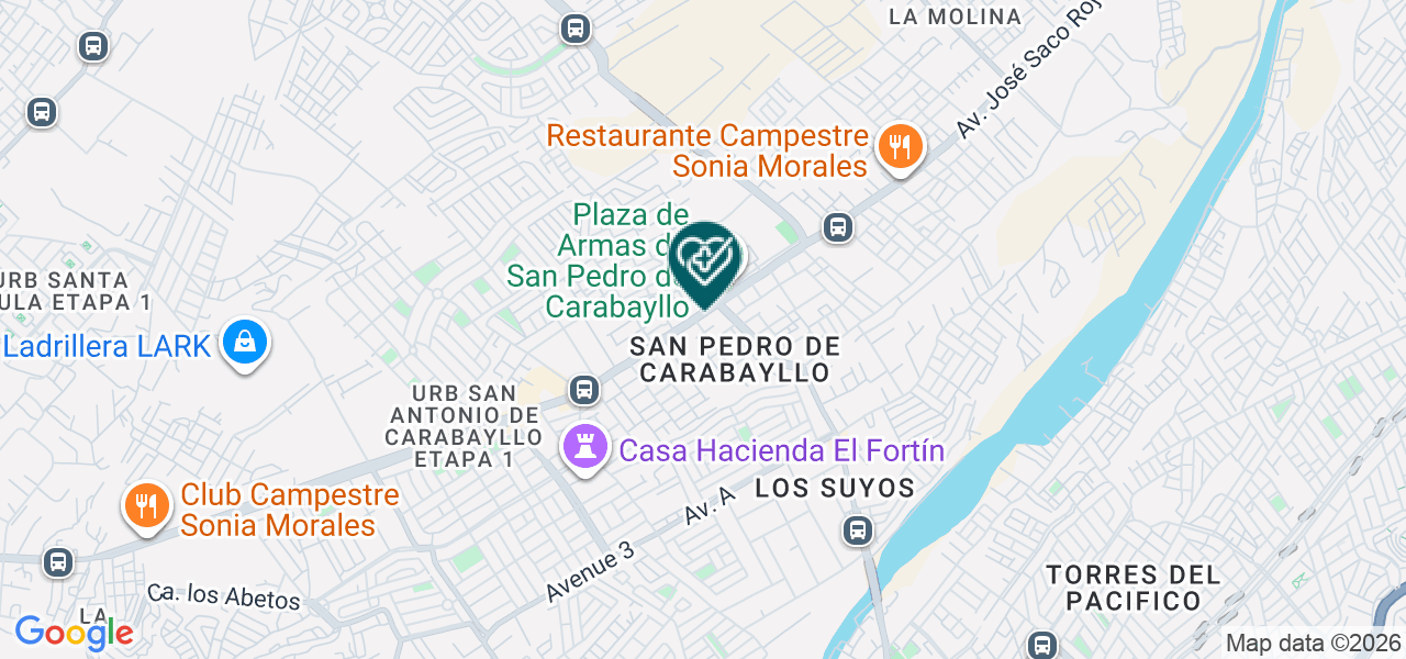 Mapa de Consultorio San Sebastian
