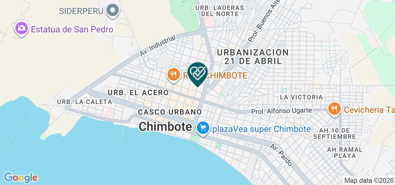 Mapa de Rehabilitahon S.R.L.