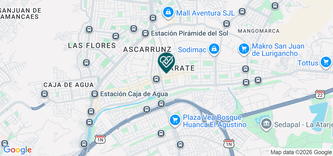 Mapa de Dental Irala-lujan / Tu Pediatra