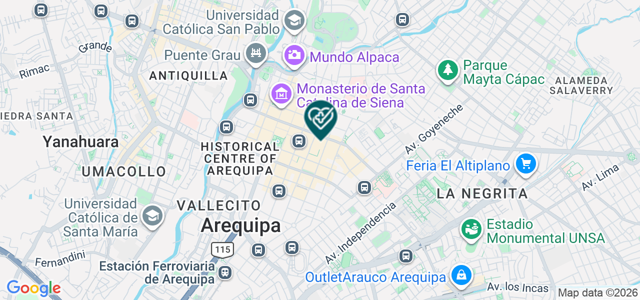 Mapa de Optica Americana 2