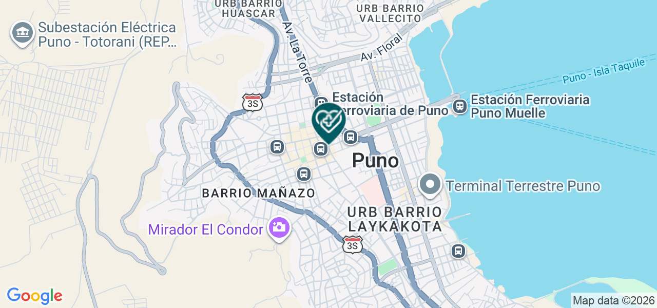 Mapa de Consultorio Dental Señora de la Exaltacion