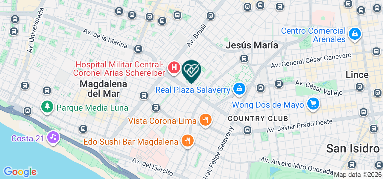 Mapa de Servicios Integrales de Salud Preventiva