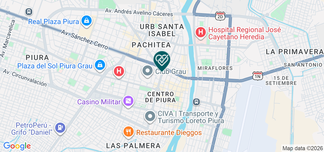Mapa de Consultorio Odontologico