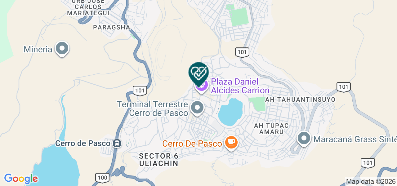 Mapa de Centro Cardiologico Armas