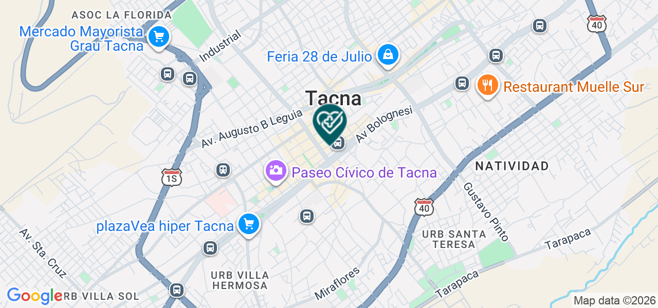 Mapa de Viva