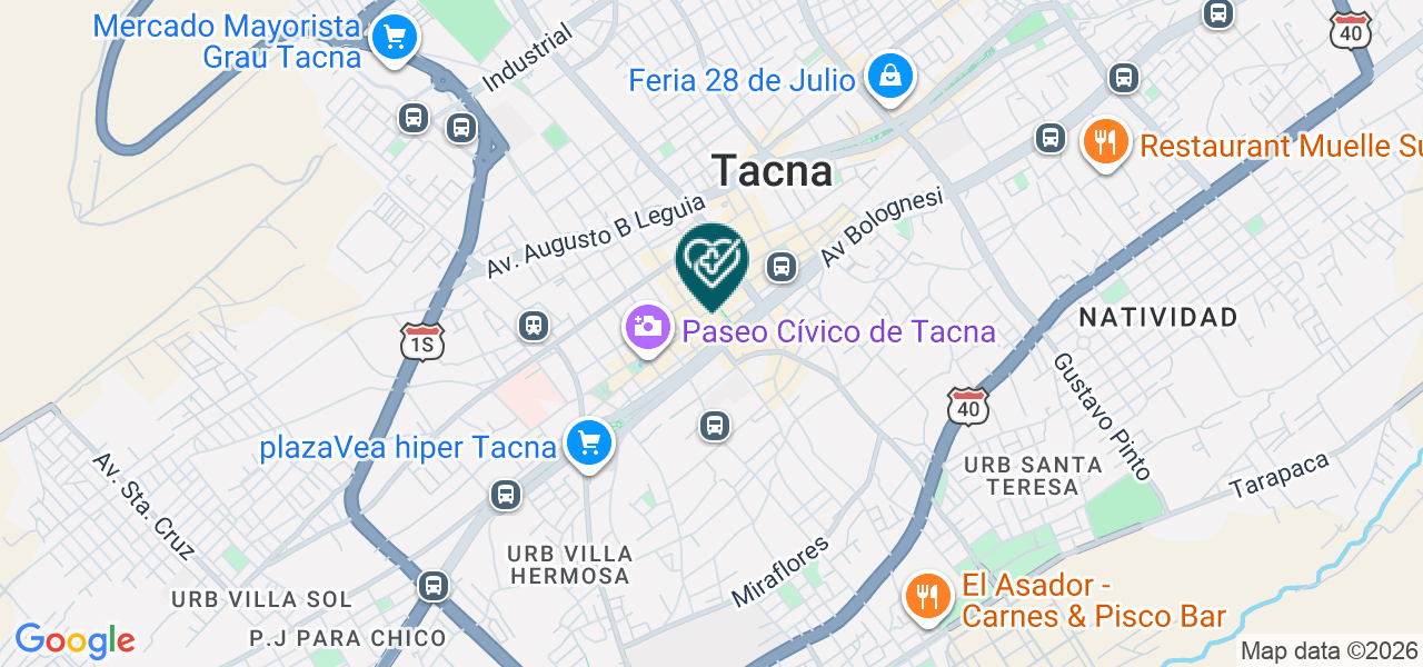 Mapa de Consultorio Dental Sonríe con Esperanza