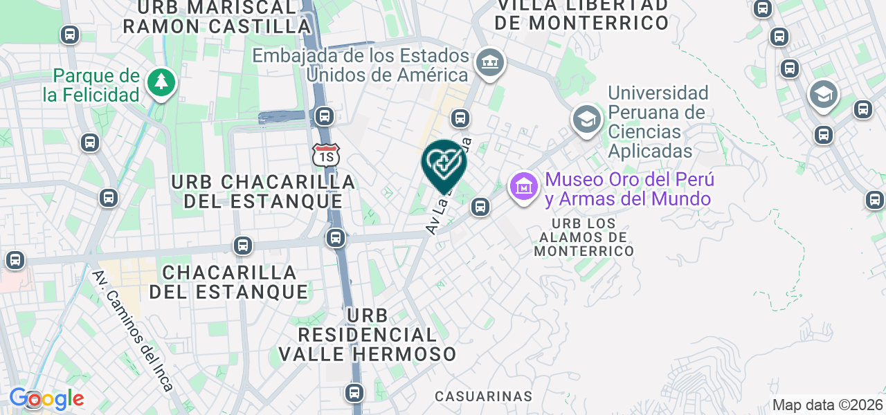Mapa de Dental Shine
