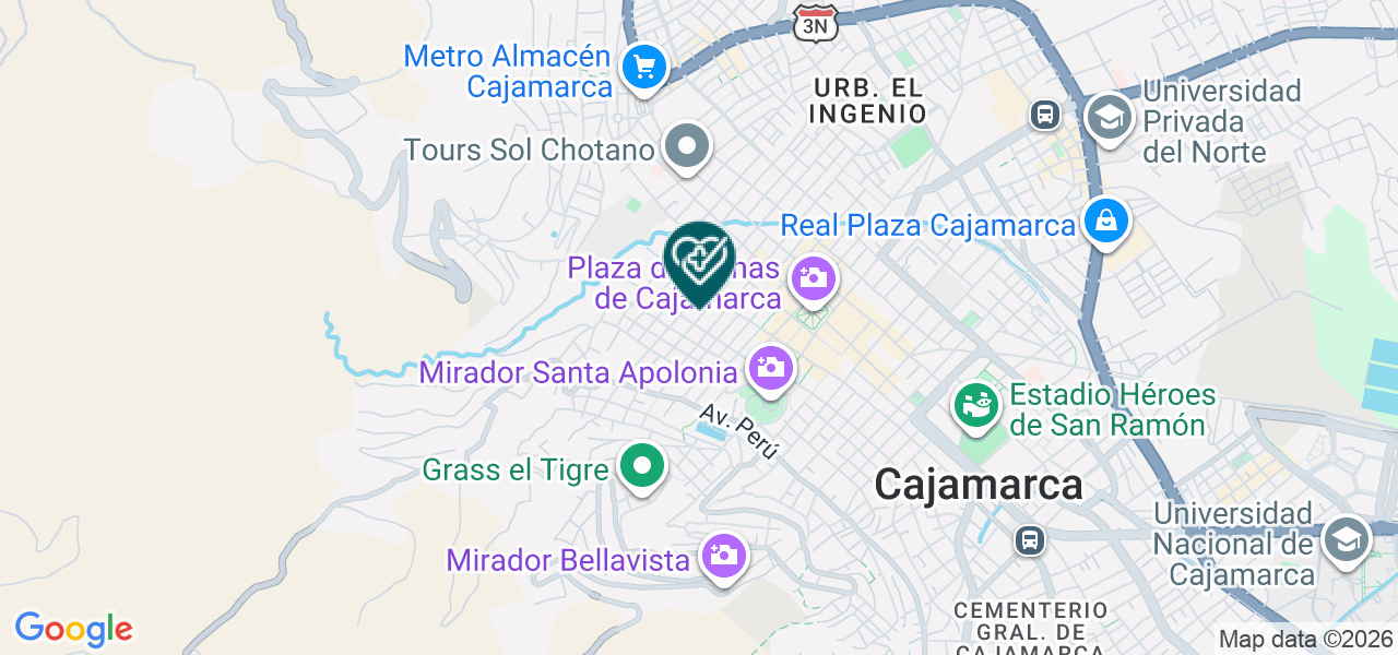 Mapa de Sonreir Consultorio Odontologico