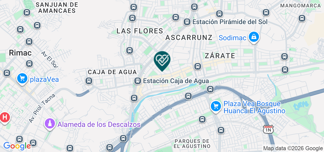 Mapa de Consultorio Medico Prosalud