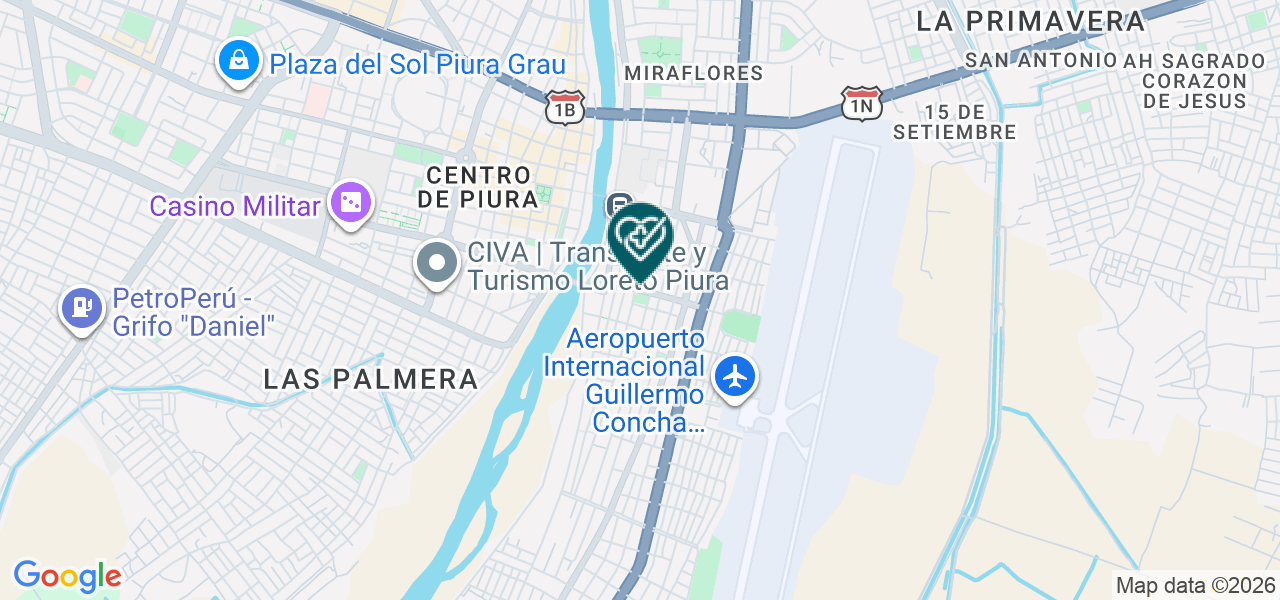 Mapa de Consultorio Medico Spa "aromas y Salud