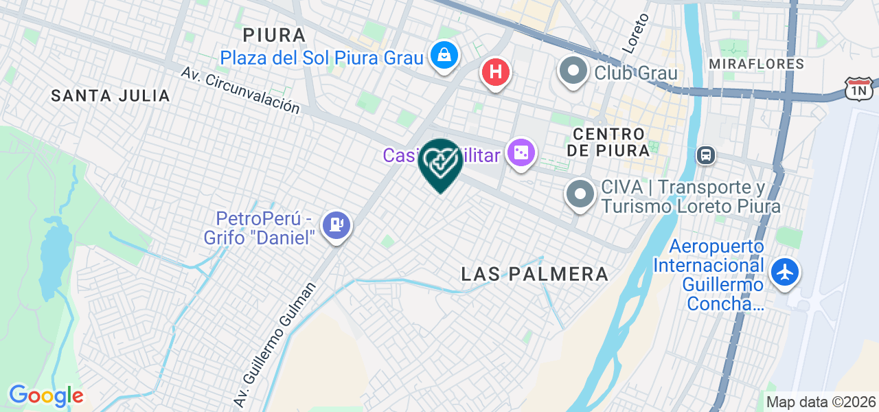 Mapa de Centro Odontologico "oral Esthetic
