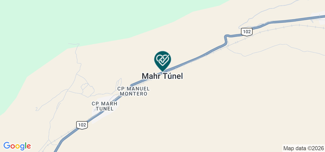 Mapa de Posta Medica Marh Tunel Volcan