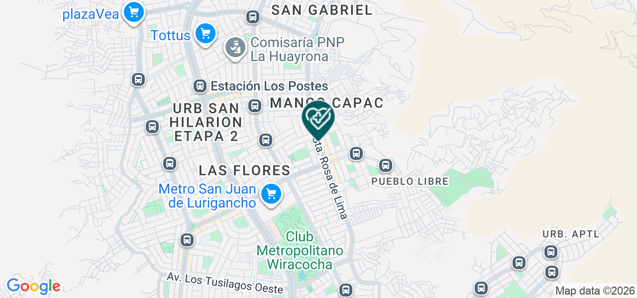 Mapa de San Fernando