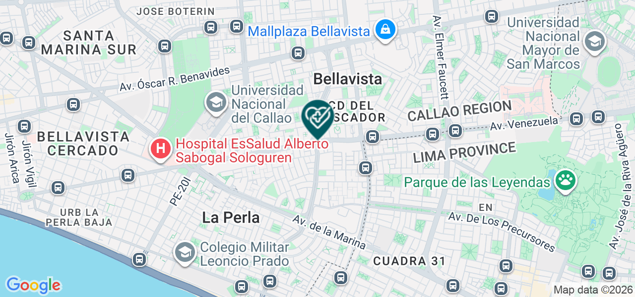 Mapa de Dental Morales