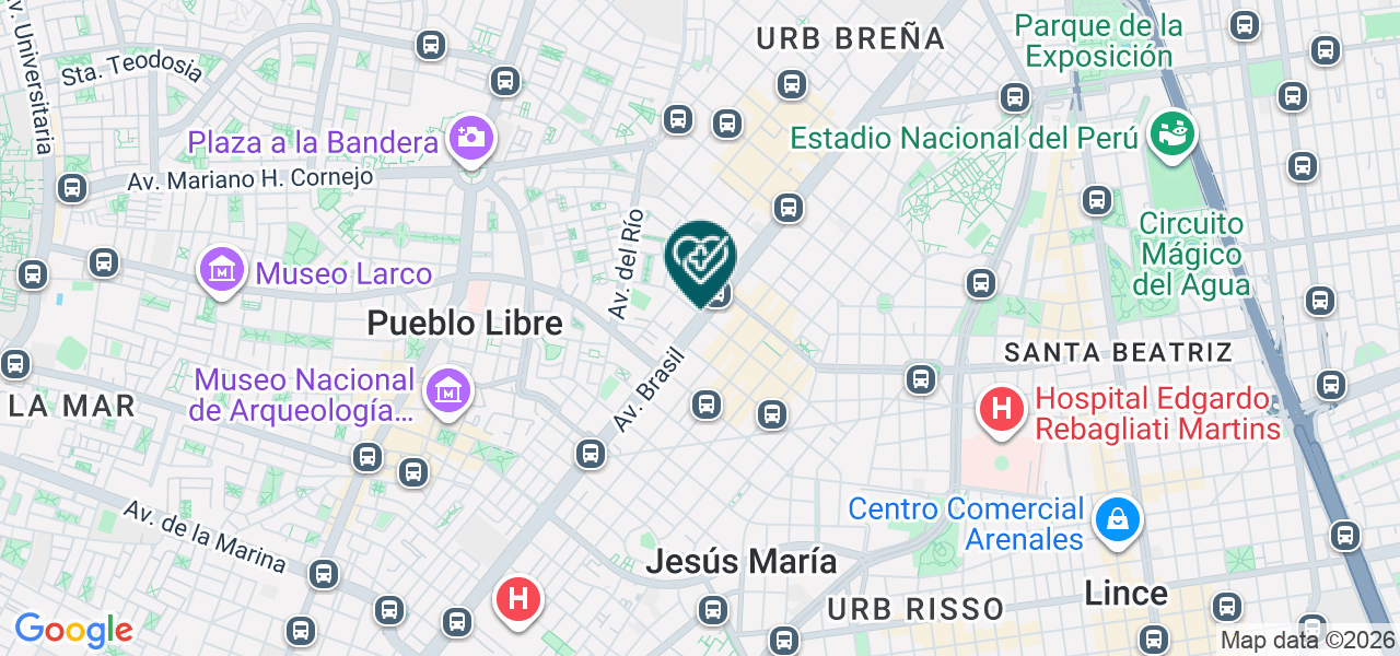 Mapa de Cerdent.sac