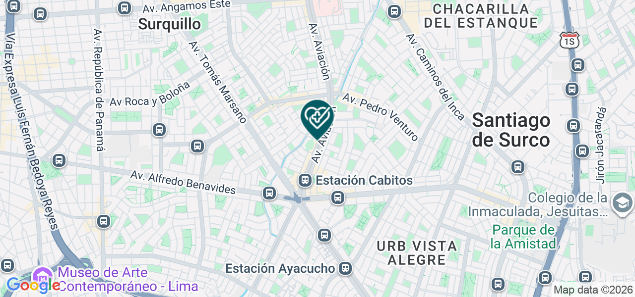 Mapa de Centro Renal Hemodialisis