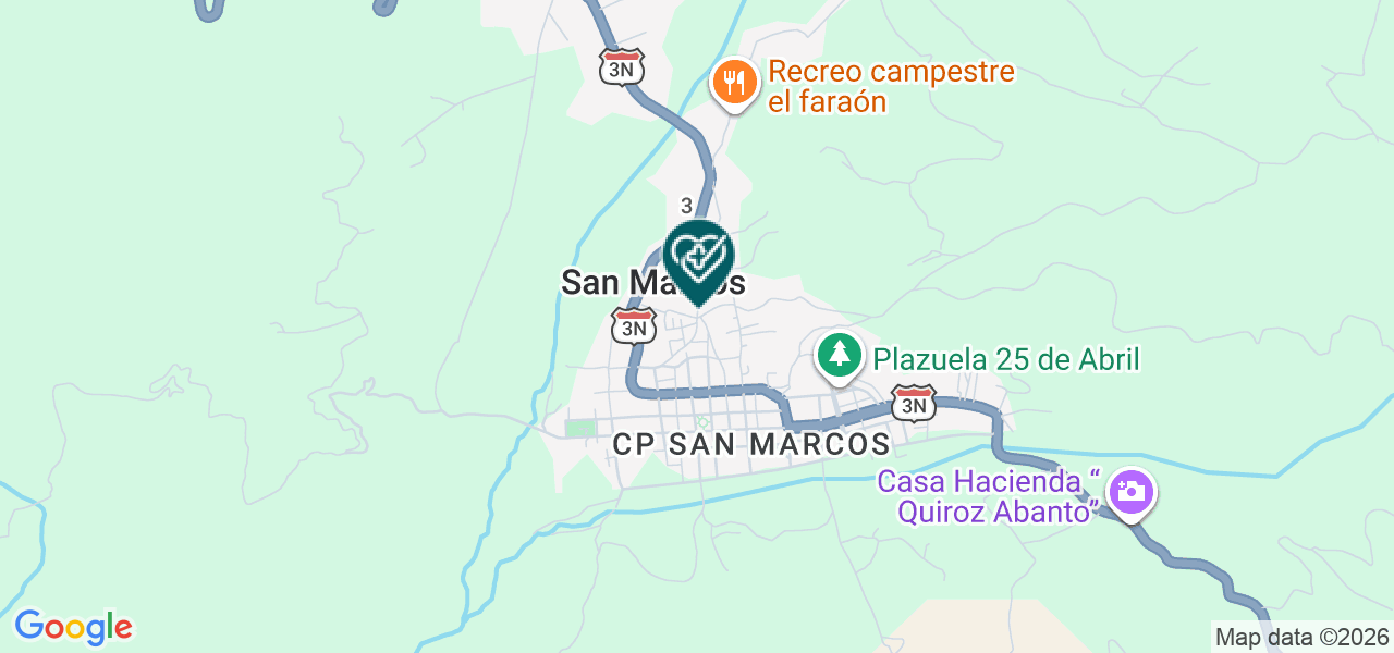 Mapa de Centro Medico San Marcos Tu Salud en Nuestras Manos EIRL