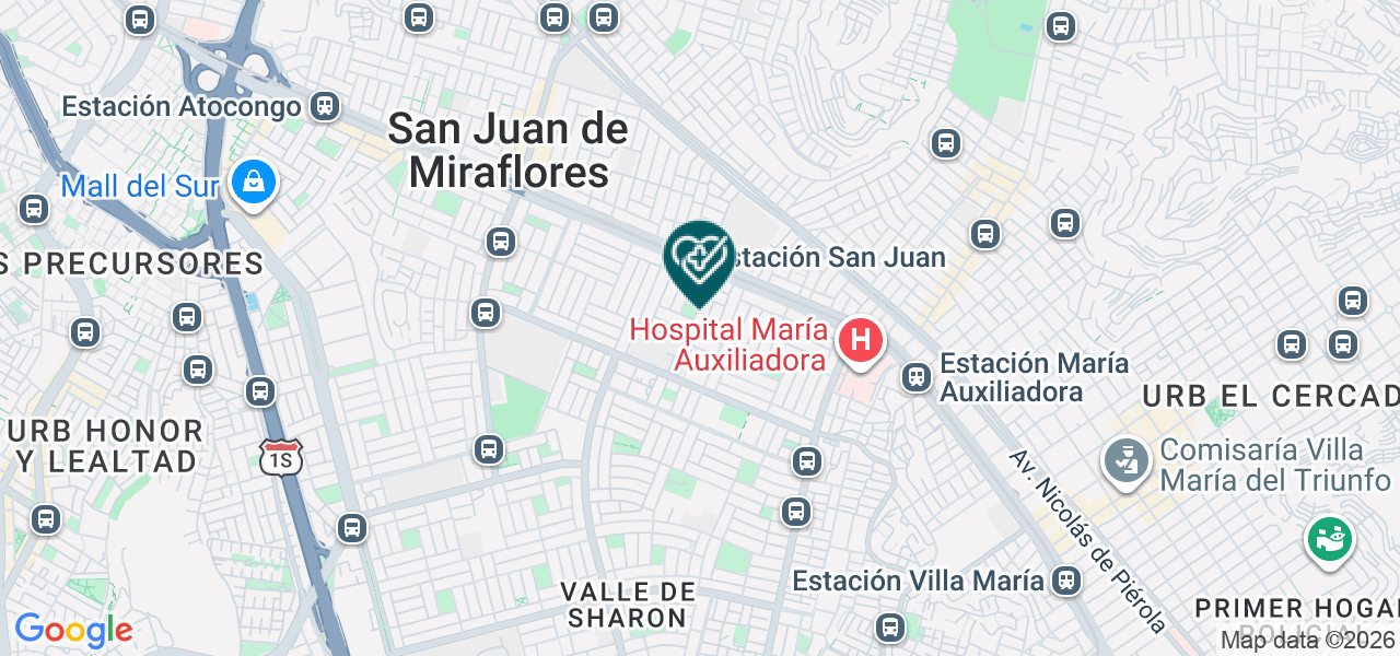 Mapa de Consultorio Odontologico Nuñez Dent