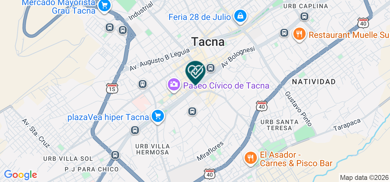 Mapa de Consultorio Dental "servident