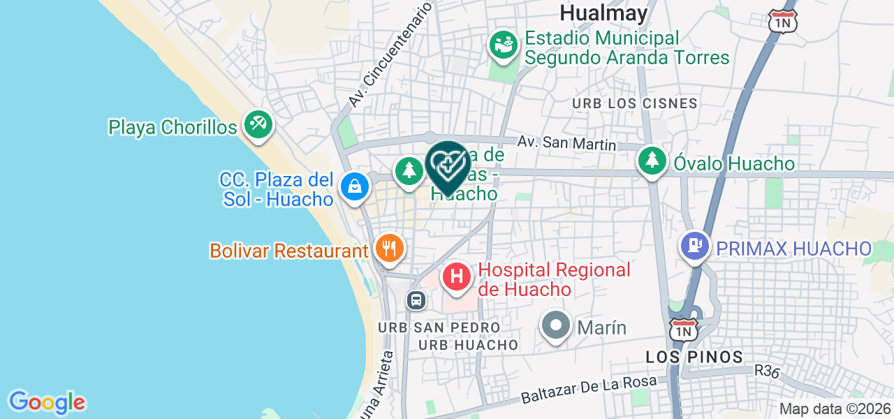 Mapa de Señor Dentista
