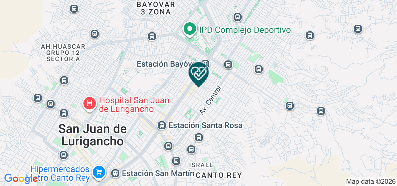 Mapa de Consultorio Medico Guadalupe