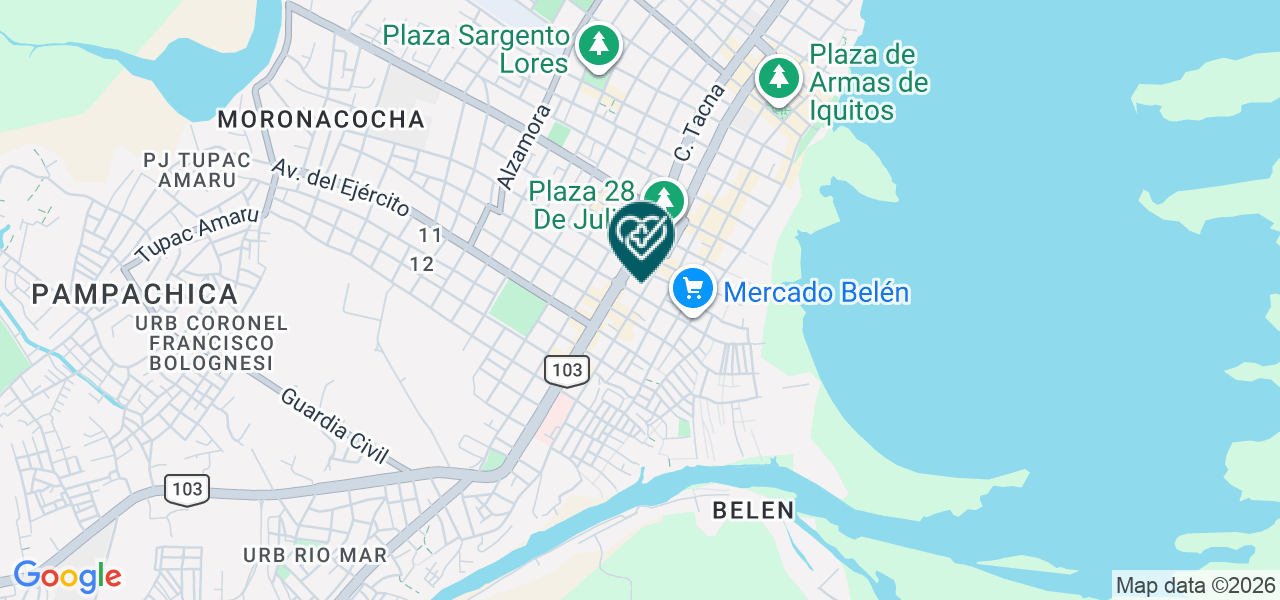 Mapa de Centro Odontologico Integral "odontomax