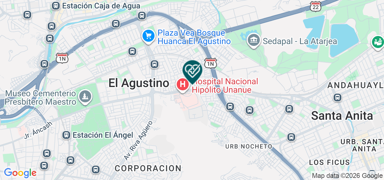 Mapa de Clinica Oncovida