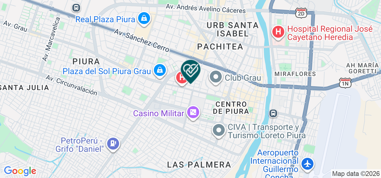 Mapa de Odontosalud Pongo S.R.L.