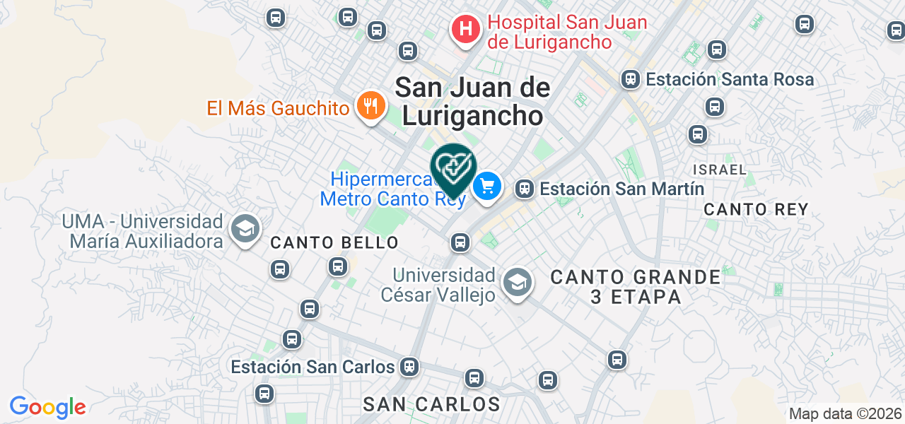 Mapa de Ottodent - Salud y Estetica Integral