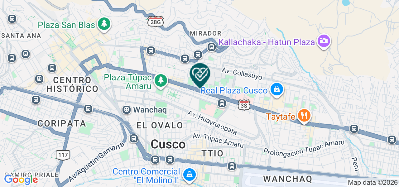 Mapa de Santa Fe Médicos