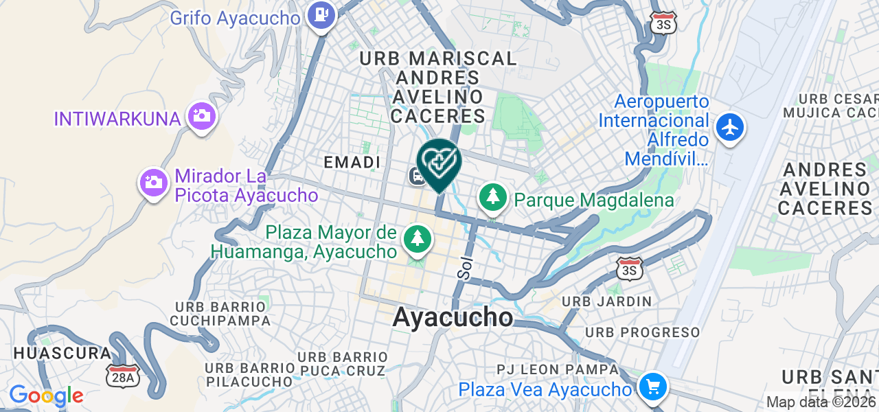 Mapa de Clinica Dental Imagen L& Q E.I.R.L.