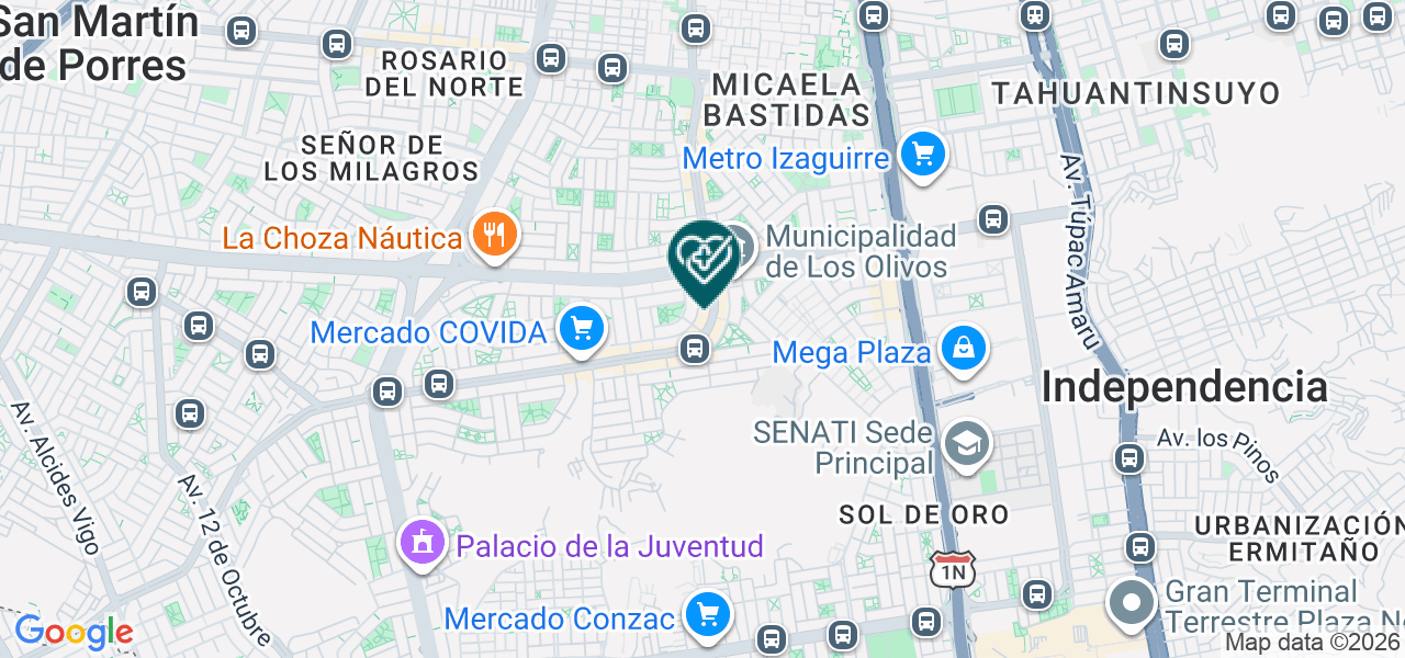 Mapa de Dental Cardoso