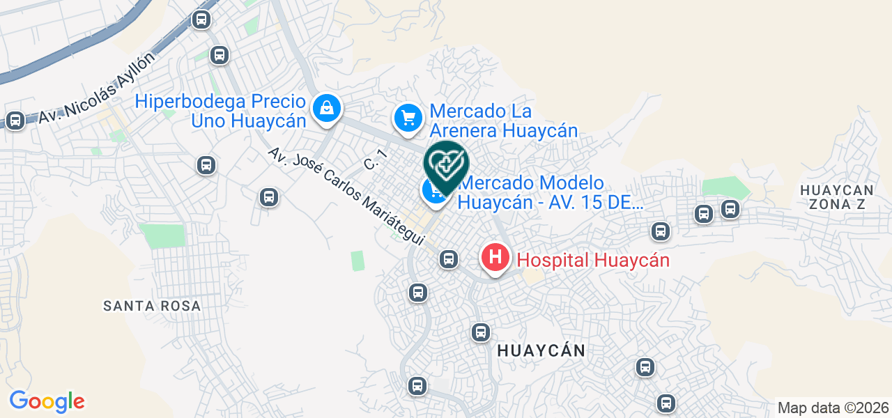 Mapa de Consultorio Dental Masdent