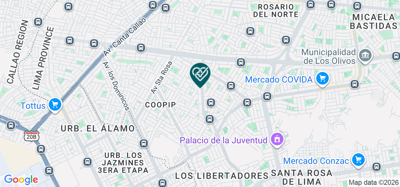 Mapa de Torres Obregon Jose Luis