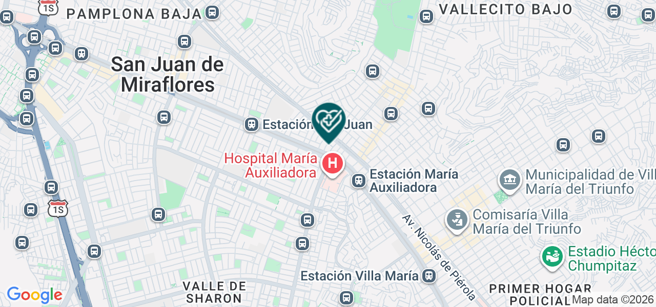 Mapa de Doctor Luis Quito S.A.C.