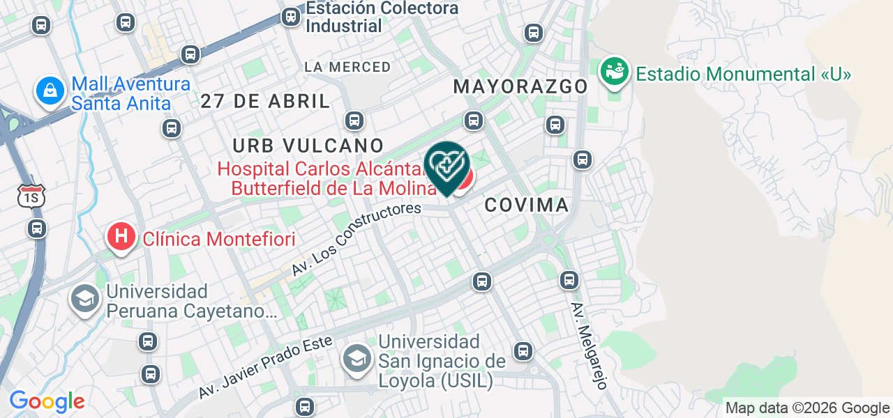 Mapa de Consultorio Odontologico San Marcos