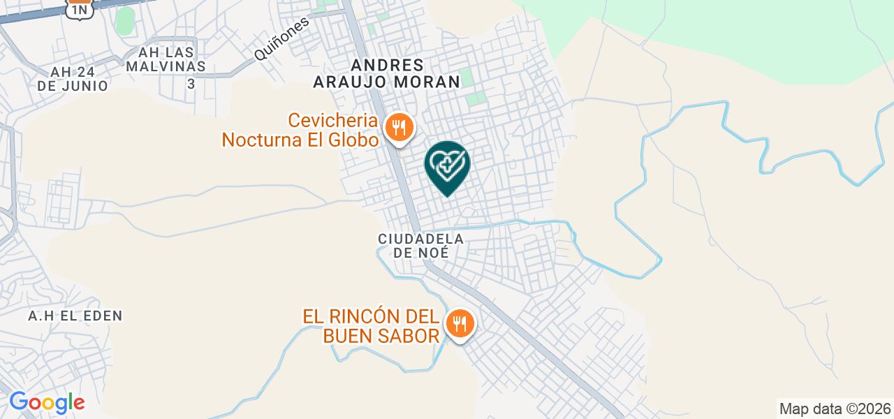 Mapa de Integral Physiotherapy Center
