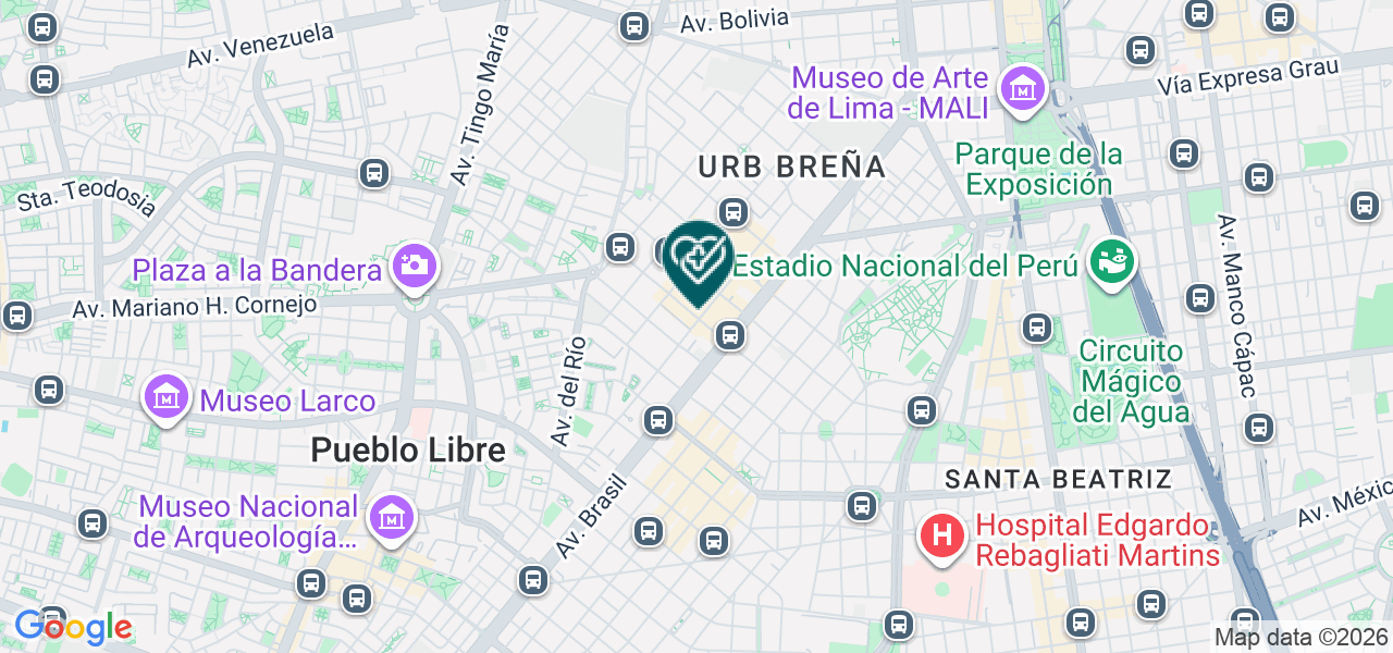 Mapa de Vanedent