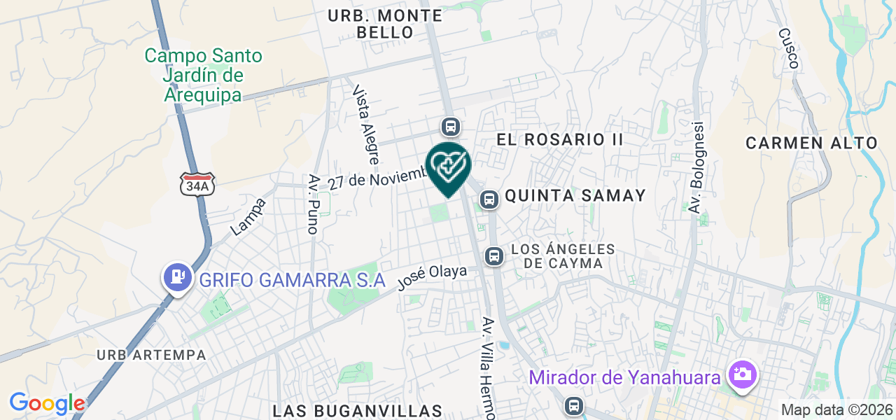 Mapa de Consultorio Medico