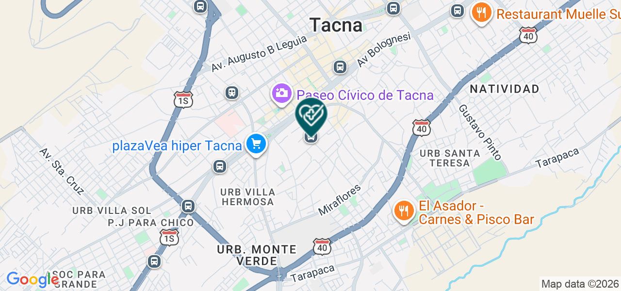 Mapa de Somriem Odontologia