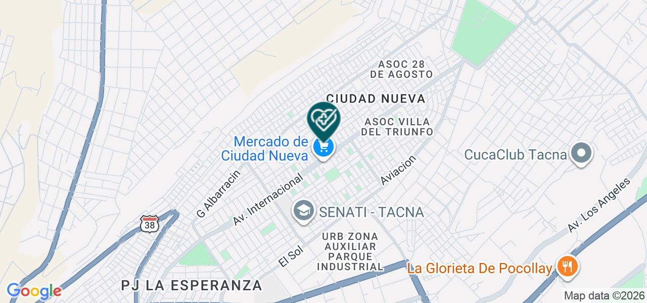 Mapa de Dental San Jose