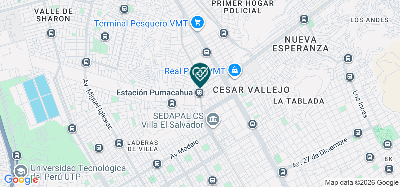 Mapa de Policlinico Parroquial Nuestra Señora de la Esperanza