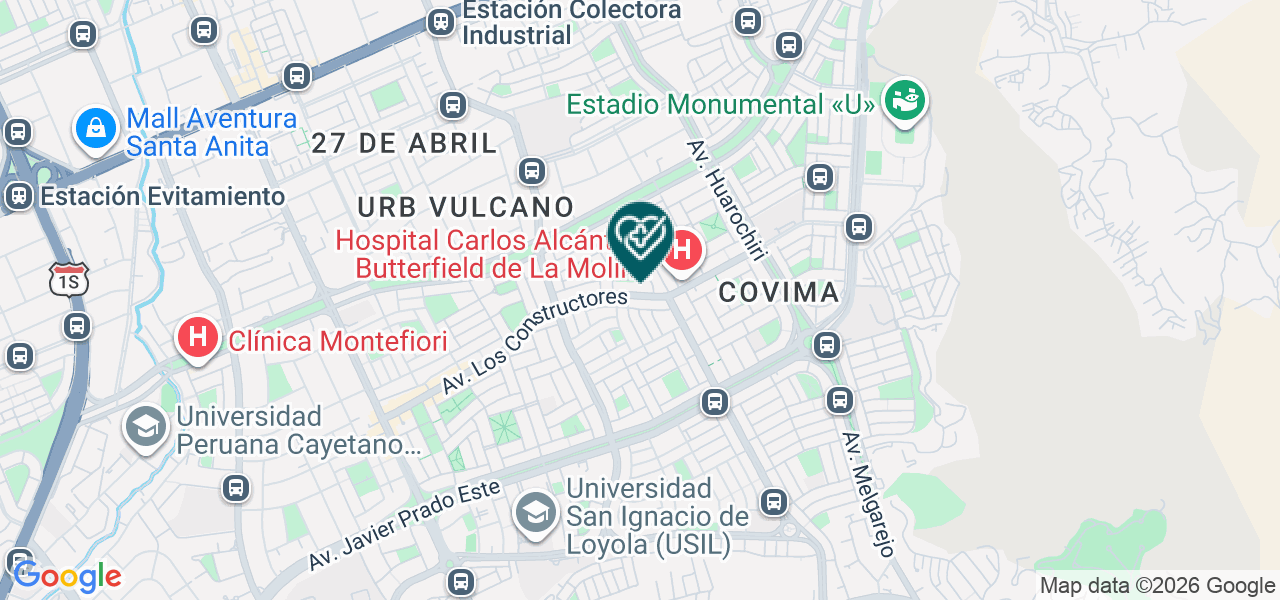 Mapa de Medident Consultorio Odontológico