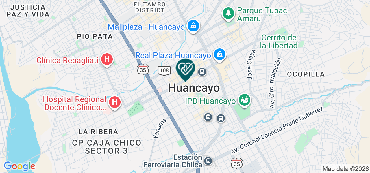 Mapa de Visual Medic