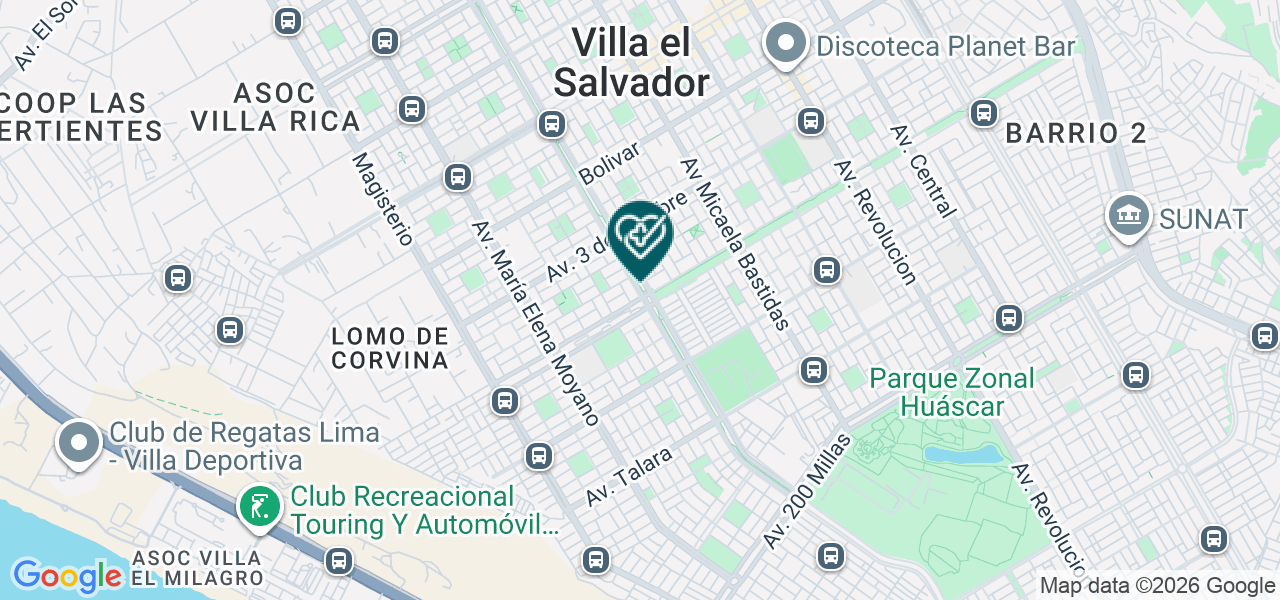 Mapa de Rapident