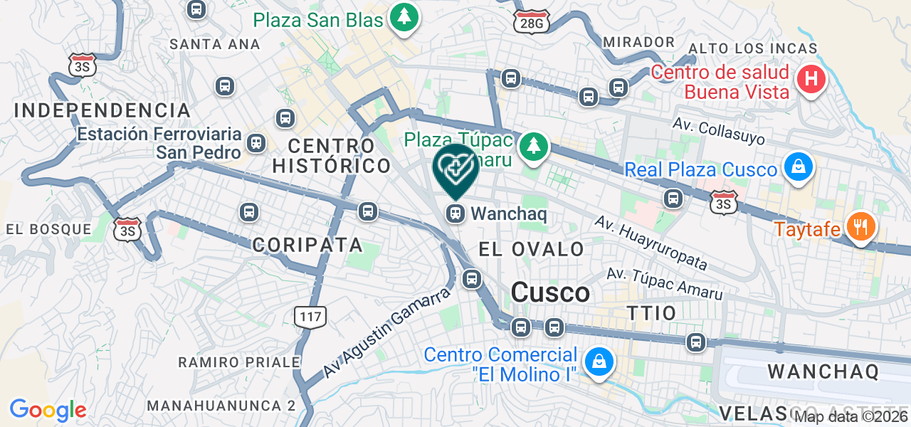 Mapa de Ecodent