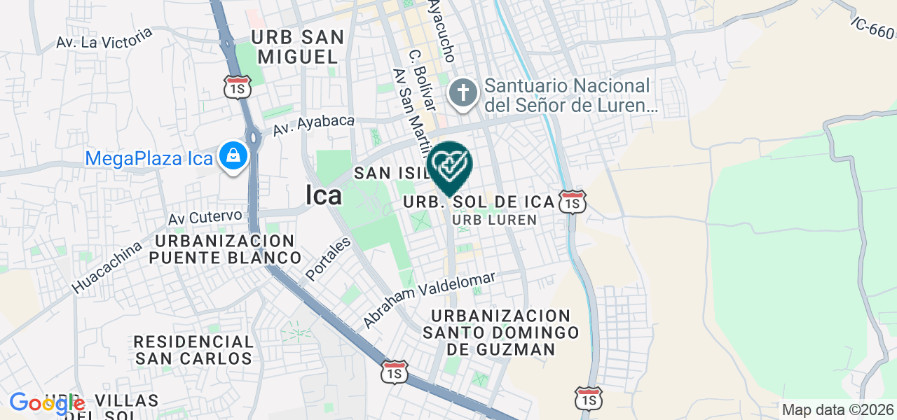 Mapa de Centro de Diagnostico por Imagenes